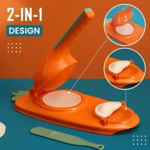 2-in-1 Efficient Dumpling Maker Manual Dough Presser