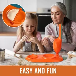 2-in-1 Efficient Dumpling Maker Manual Dough Presser