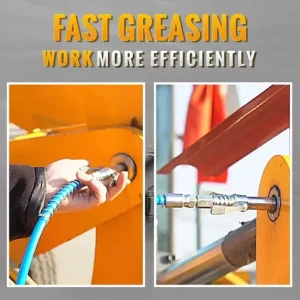 High Pressure Dual Handle Grease Gun Coupler