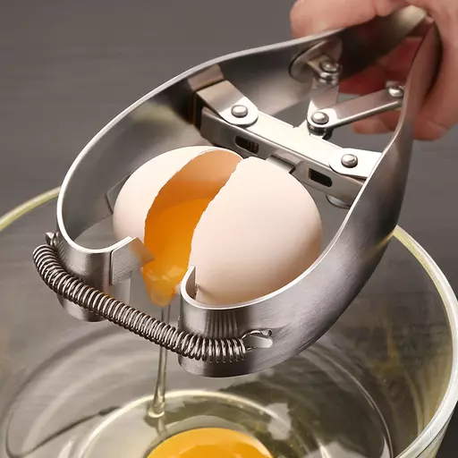 Household Stainless Steel Egg Cutter Multifunctional - Egg Holder -  Two-In-One