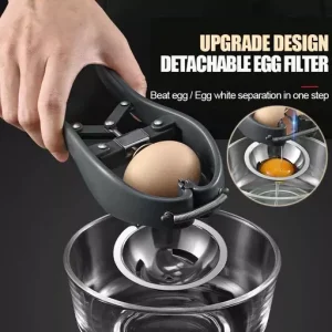 Multifunctional 2-in-1 Egg Opener