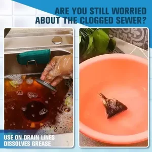 Pipe Dredge Deodorant Sink and Drain Cleaner Foam