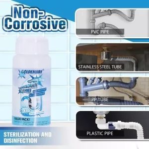 Pipe Dredge Deodorant Sink and Drain Cleaner Foam