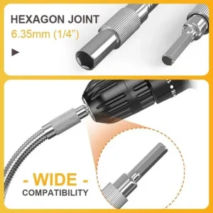 Universal Flexible Shaft Batch Head for Electric Drill Bit Holder