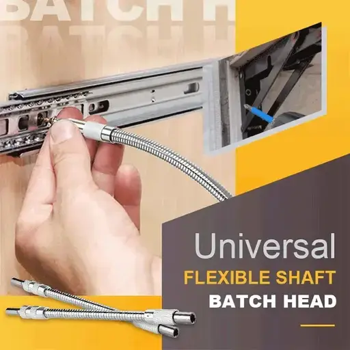 Universal Flexible Shaft Batch Head for Electric Drill Bit Holder