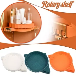 Wall-Mounted Corner Rotating Rack