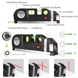 4 in 1 Laser Measuring Tool