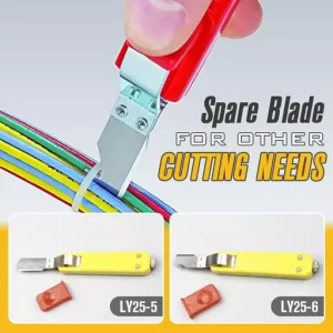 Adjustable Cable Stripping Knife Plastic Handle Wire Stripping Tools
