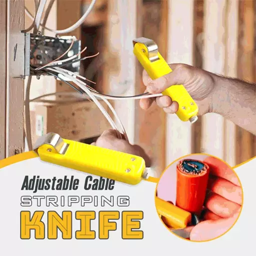 Adjustable Cable Stripping Knife