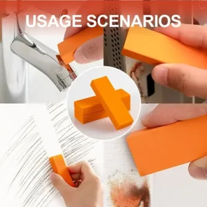 Easy Limescale Eraser Bathroom Glass Rust Remover Rubber