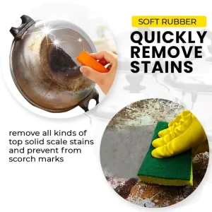 Easy Limescale Eraser Bathroom Glass Rust Remover Rubber