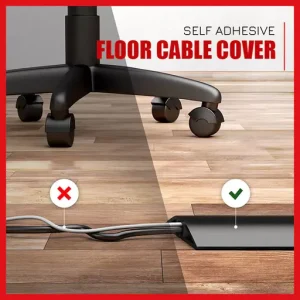 Self-Adhesive Floor Cable Cover