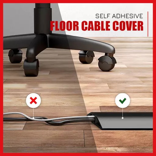 Self-Adhesive Floor Cable Cover