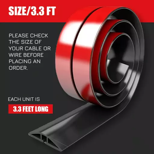Self-Adhesive Floor Cable Cover