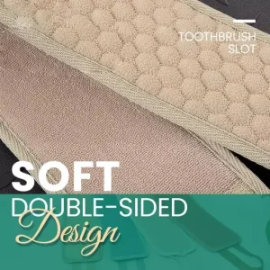 Shower Exfoliating Back Scrubber Bath Belt