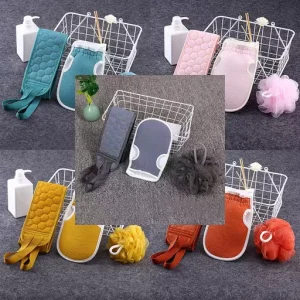 Shower Exfoliating Back Scrubber Bath Belt