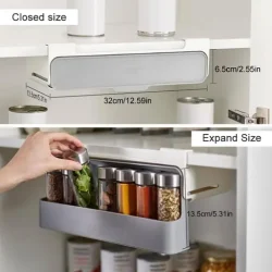 Under-Shelf Spice Organizer