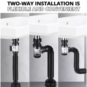 Pousbo Telescoping Anti-odor Drain Pipe