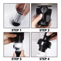 Pousbo Telescoping Anti-odor Drain Pipe