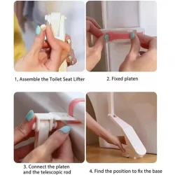 Touchless Toilet Lid Lifter Pedal