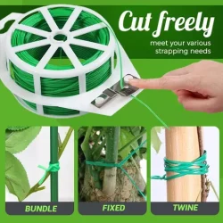 Versatile Gardening Twist Ties Plant Binding Wire