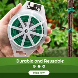 Versatile Gardening Twist Ties Plant Binding Wire