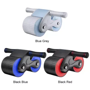 Automatic Rebound Abdominal Wheel Double Round Wheels Roller Domestic Abdominal Exerciser