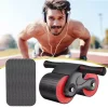 Automatic Rebound Abdominal Wheel Double Round Wheels Roller Domestic Abdominal Exerciser