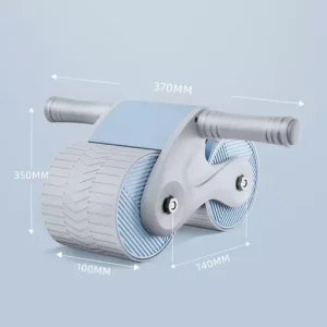 Automatic Rebound Abdominal Wheel Double Round Wheels Roller Domestic Abdominal Exerciser