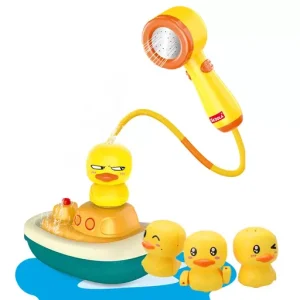 Electric Duck Boat Shower Baby Bath Toys