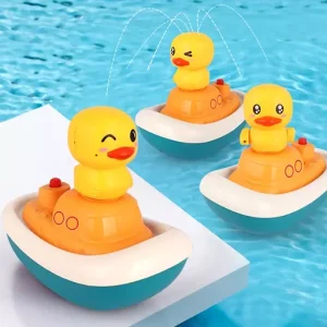 Electric Duck Boat Shower Baby Bath Toys