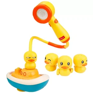 Electric Duck Boat Shower Baby Bath Toys