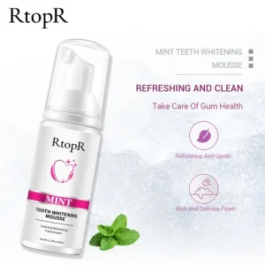 RtopR Mint Tooth Whitening Mousse