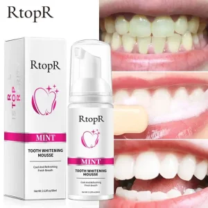 RtopR Mint Tooth Whitening Mousse