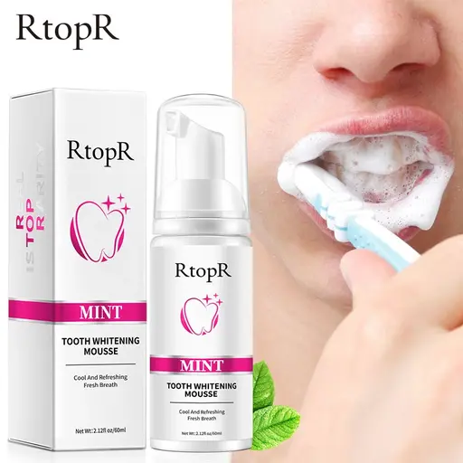 RtopR Mint Tooth Whitening Mousse