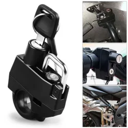 Universal Motorcycle Helmet Lock Anti-Theft Helmet Security Lock