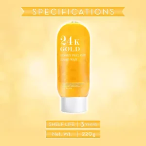 24k Gold Honey Peel Off Hand Wax 24k Gold Honey Peel Off Hand Cream