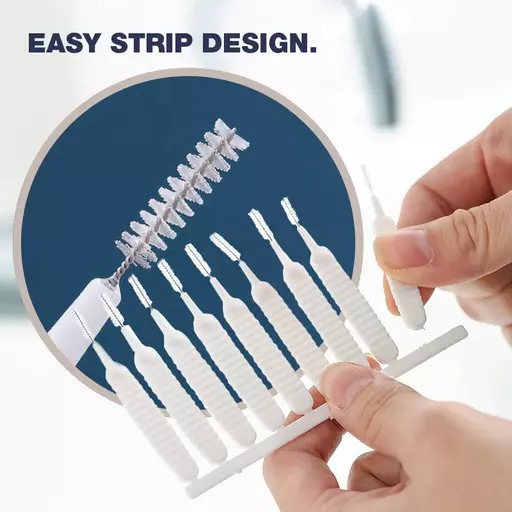 20PCS Brushes Gap Hole Anti Clogging Cleaning Brush Shower Head