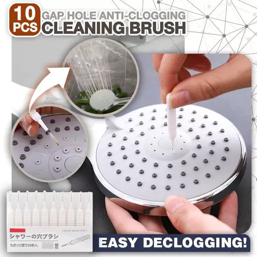 20 Pcs Gap Hole Anti-Clogging Tiny Cleaning Brush Mini-Shower Head  Holes-Cleaner