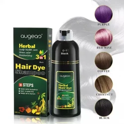 Natural 10 Mins Herbal Hair Darkening Shampoo