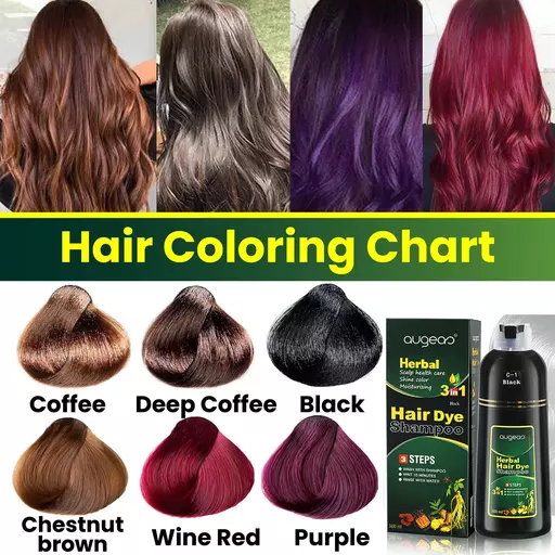 Natural 10 Mins Herbal Hair Darkening Shampoo