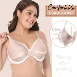 Comfort Wire-Free Minimizer Bra