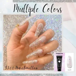 Glitter Poly Nail Gel Kit