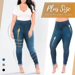 Plus Size Perfect Fit Jeans Leggings