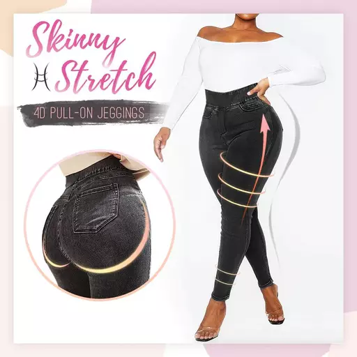 Skinny Stretch 4D Pull-On Jeggings
