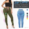 Skinny Stretch Pull-On Jeggings For Curvy