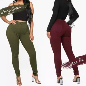 Skinny Stretch Pull-On Jeggings For Curvy