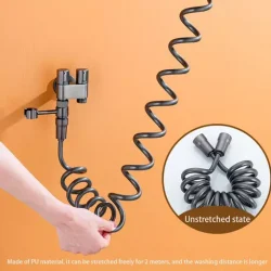 Bathroom Fresh Wall Mounted Faucet Spray Set