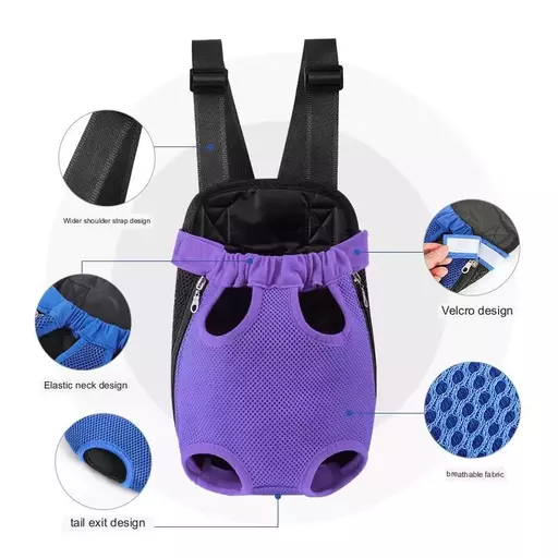 Breathable Mesh Pet Journey Carrier Backpack