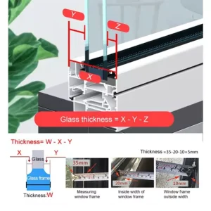 Double Side Magnetic Window Cleaner Brush Tool
